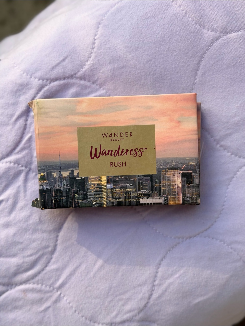Wander Beauty Eyeshadow Palette — Burgundy, Gold & Rose Shades